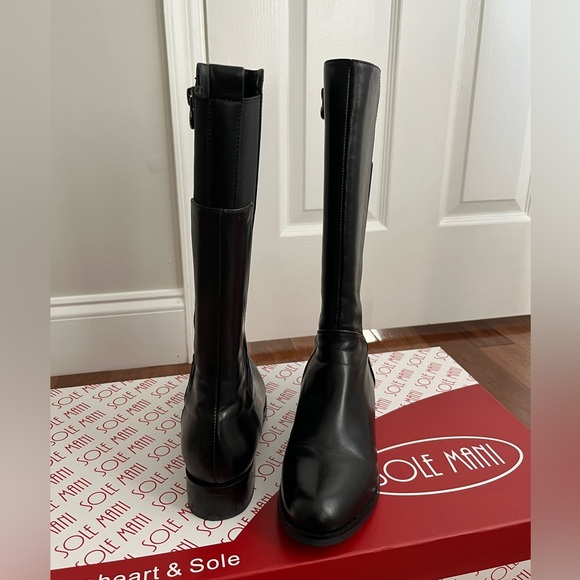 COPY - Solemani below knee boot extra slim calf. - Picture 3 of 13